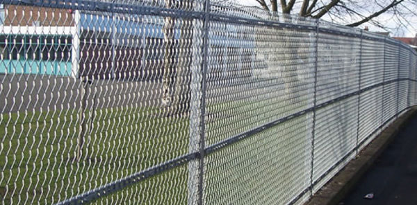 Heavy Galvanized Steel Mesh Fence Panels